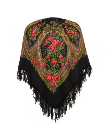 685-18-batic-din-lana-89x89cm-original-pavlovo-posad-rusia-model-floral-vecherok-multicolor-pe-fundal-negru
